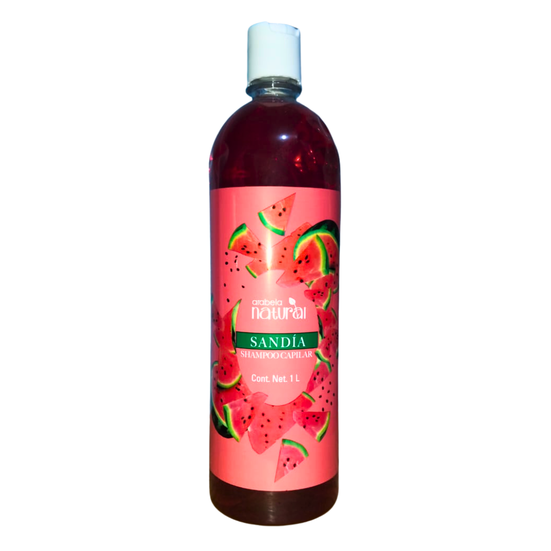 Shampoo Sandia 1 Litro Volumen y Suavidad Cabello