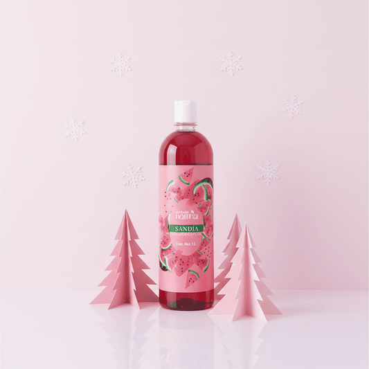Shampoo Sandia 1 Litro Volumen y Suavidad Cabello