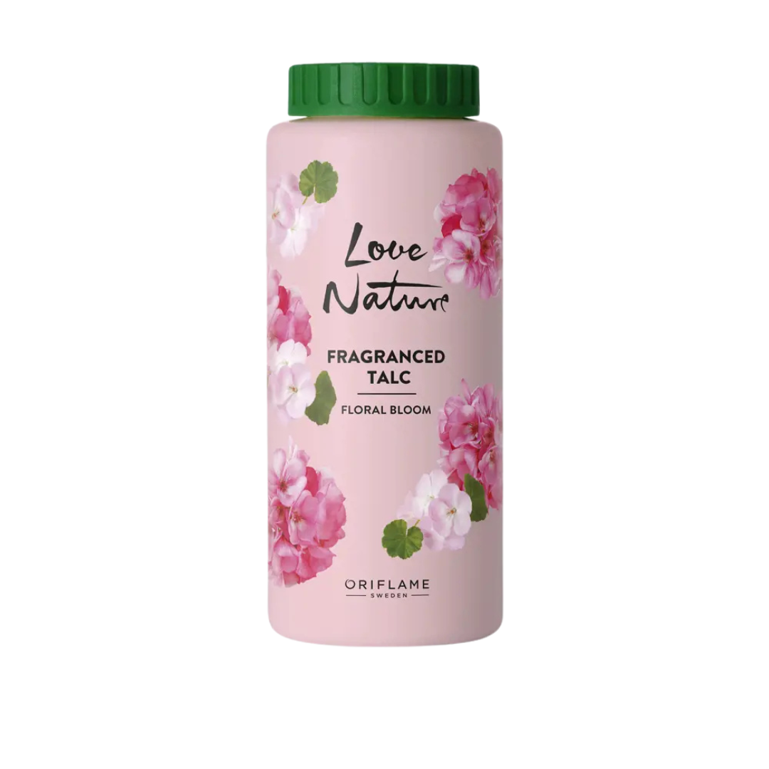 Talco Perfumado Floral Love Nature Oriflame 100gr