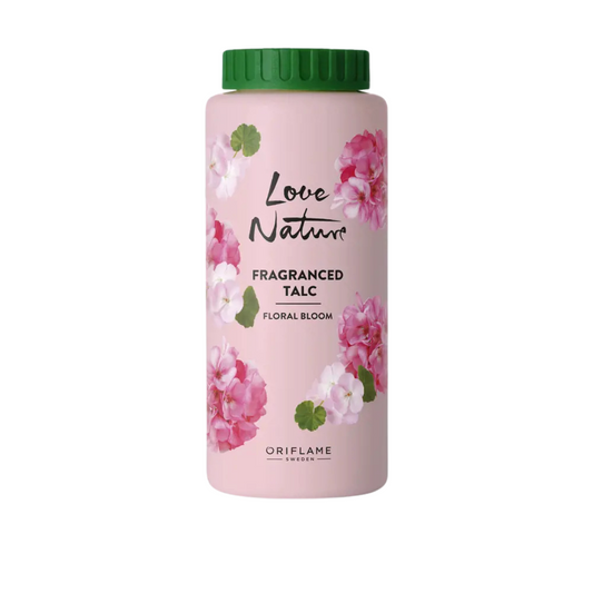 Talco Perfumado Floral Love Nature Oriflame 100gr
