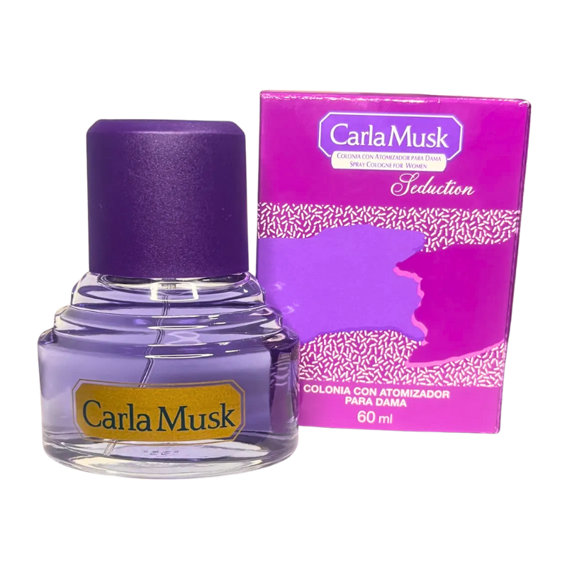 Fragancia Carla Musk Seduction 60ml Iris Durazno Vetiver