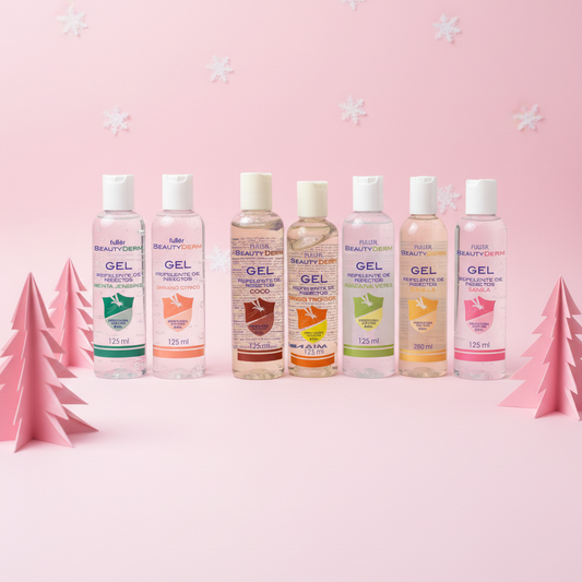 Set 7 Repelentes Gel Mosquitos 125ml C/u Proteccion 8h
