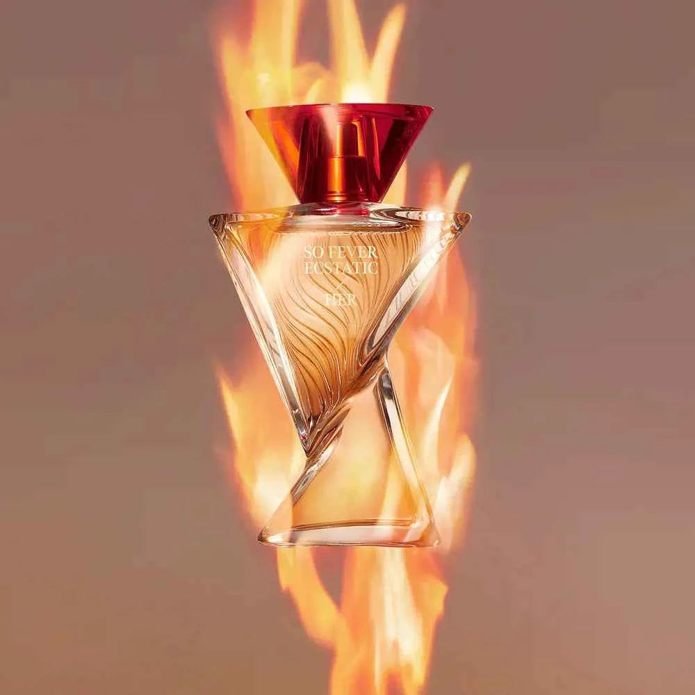 Perfume Ecstatic Ella 50ml Olíbano Avellana Vainilla Ardiente