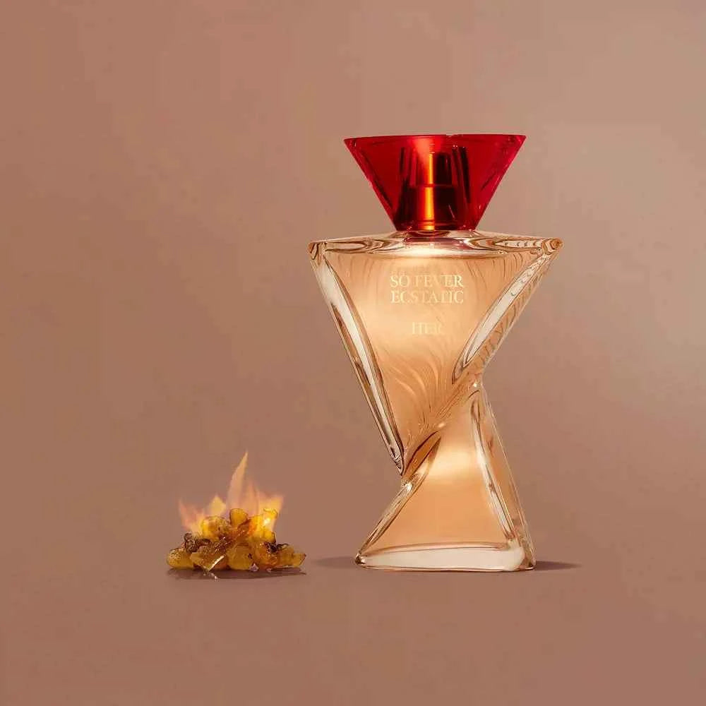 Perfume Ecstatic Ella 50ml Olíbano Avellana Vainilla Ardiente