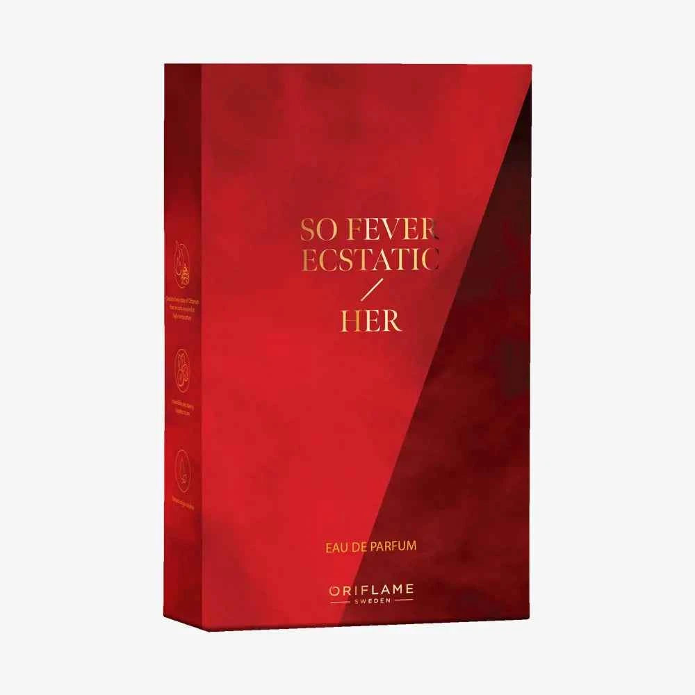 Perfume Ecstatic Ella 50ml Olíbano Avellana Vainilla Ardiente