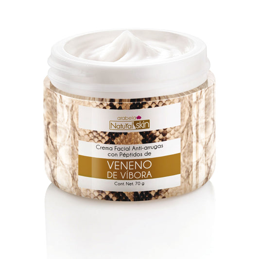 Crema Facial Anti-Arrugas 70gr Péptidos Veneno Víbora Relleno