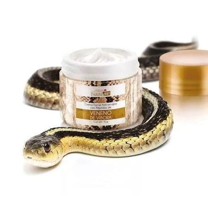 Crema Facial Anti-Arrugas 70gr Péptidos Veneno Víbora Relleno